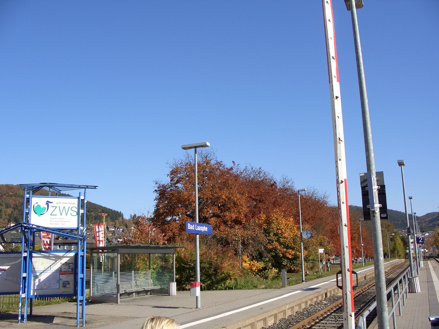 Bahnhof Bad Laasphe Gleis 1
