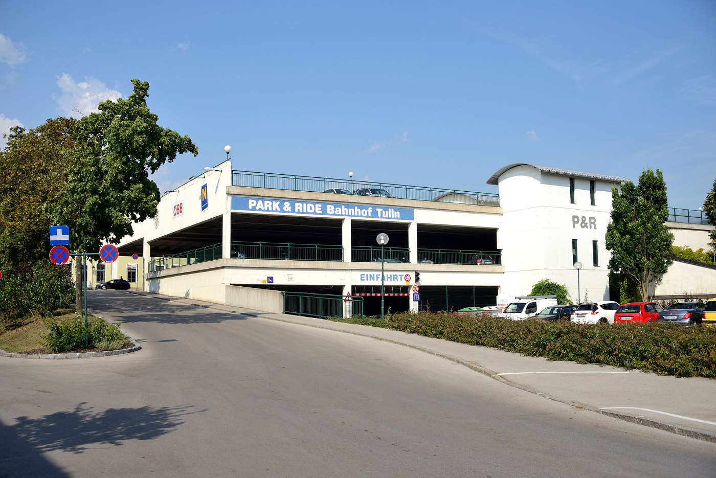Bahnhof Tulln Parkhaus
