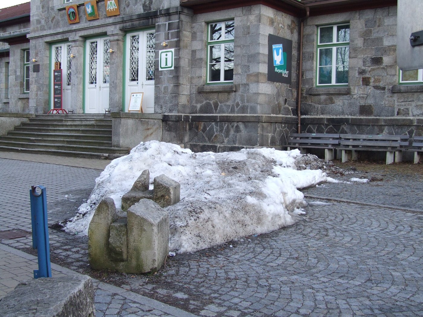 Bayerisch Eisenstein Bahnhofstraße Železná Ruda 2007 c