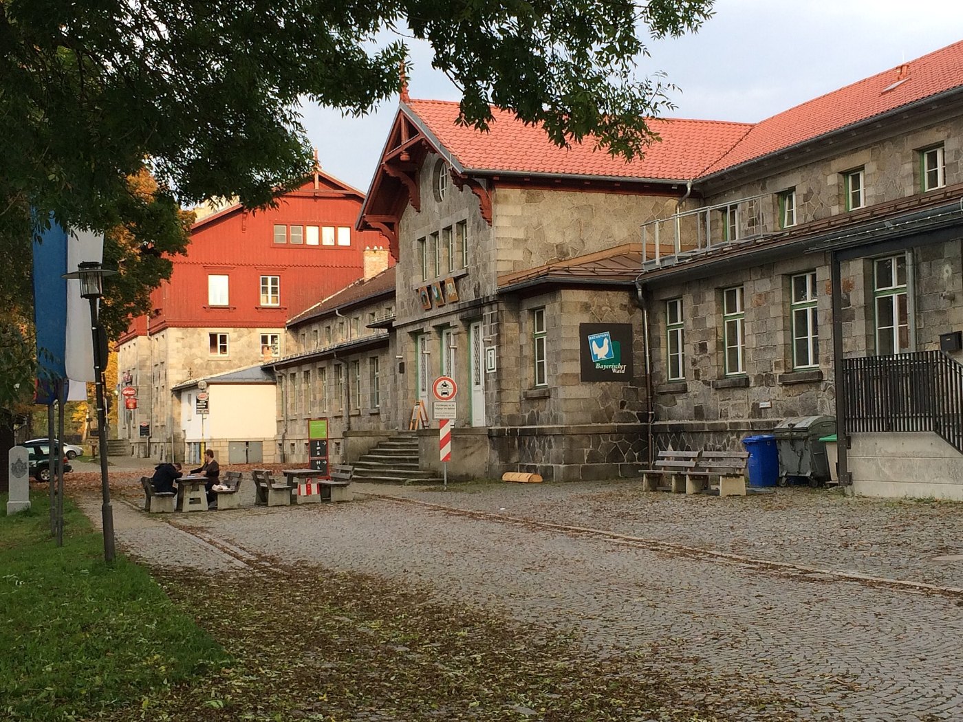 Bayerisch Eisenstein Bahnhofstraße Železná Ruda 2014 b