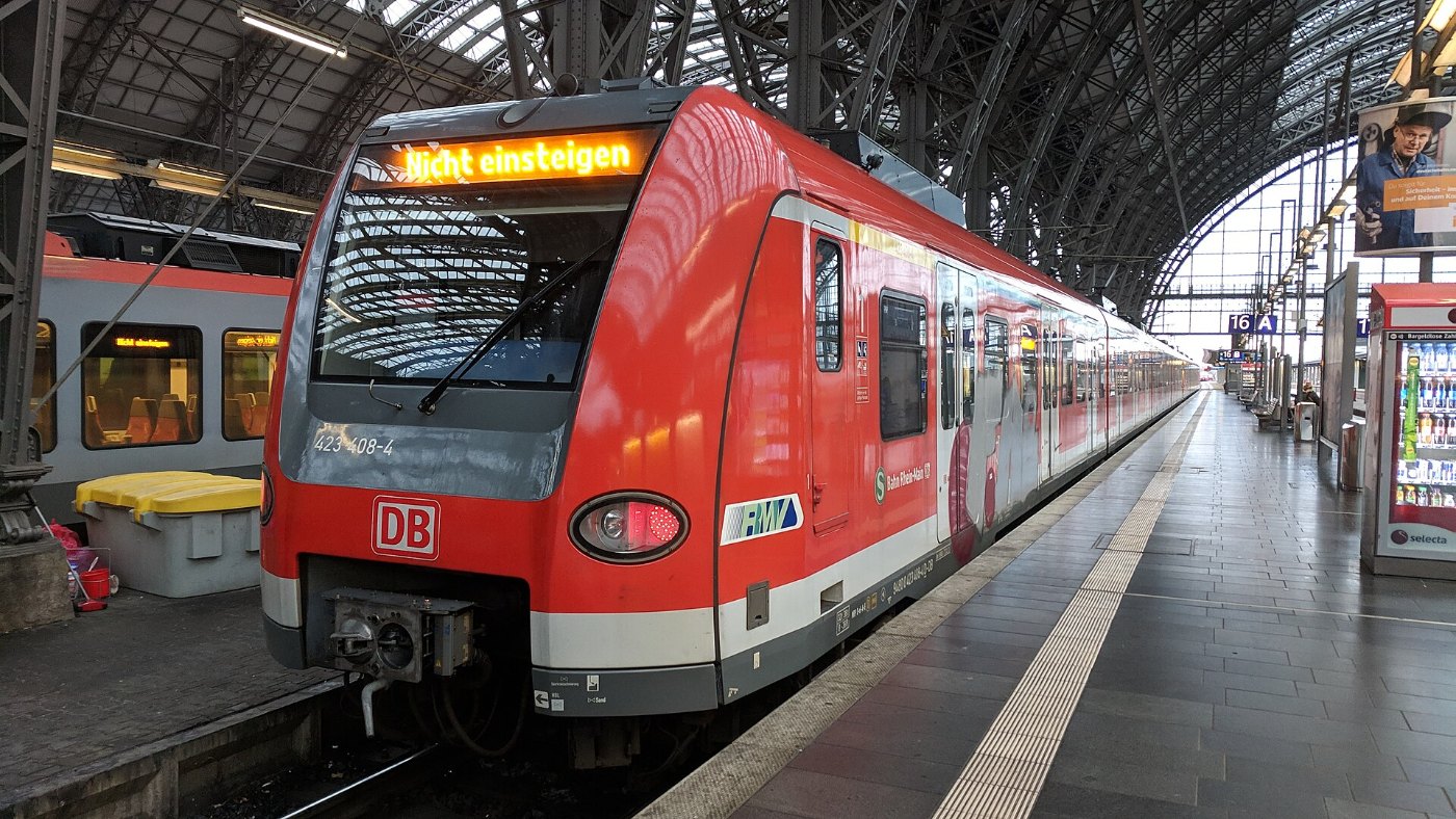 DB 423 408 S Bahn Rhein Main Frankfurt
