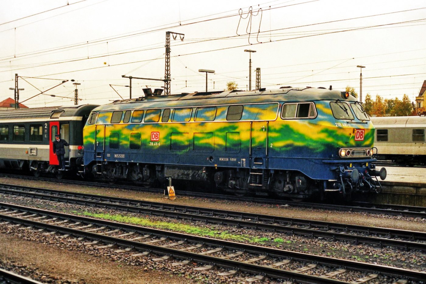 Baureihe 218 416 6 der Deutschen Bahn (DB) 2