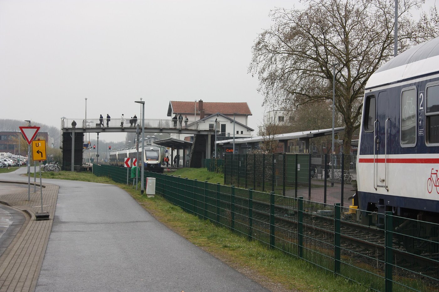DB Baureihe 218 mit N Wagen in Kleve (2026) 3