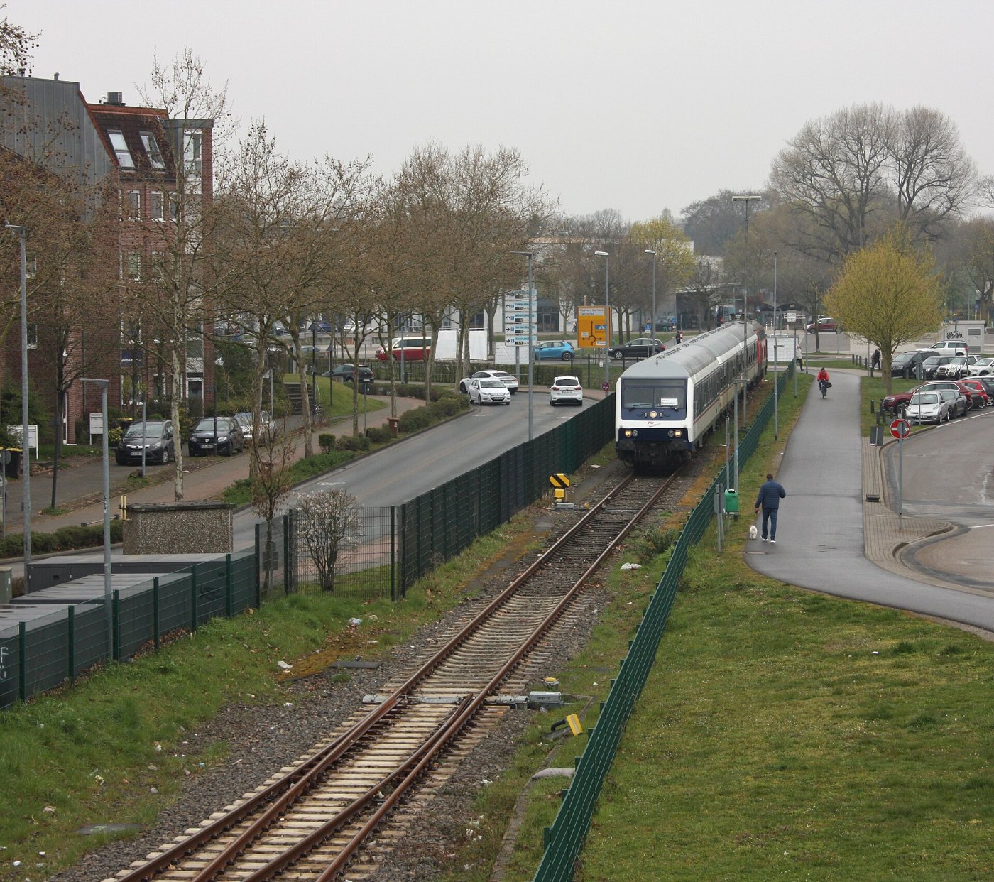 DB Baureihe 218 mit N Wagen in Kleve (2026) 8