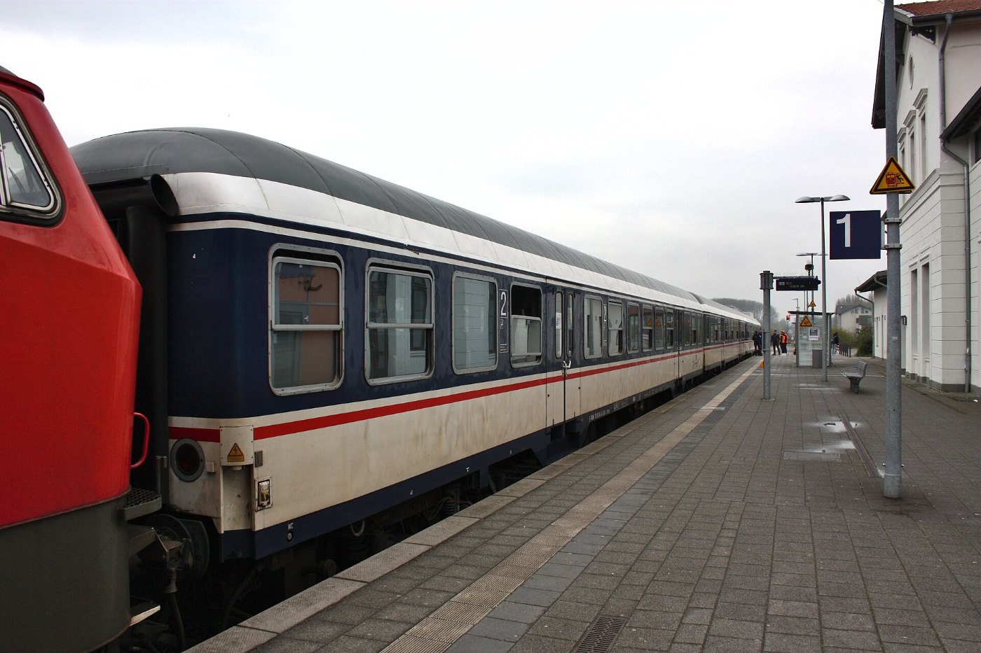 DB Baureihe 218 mit N Wagen in Kleve (2026) 10