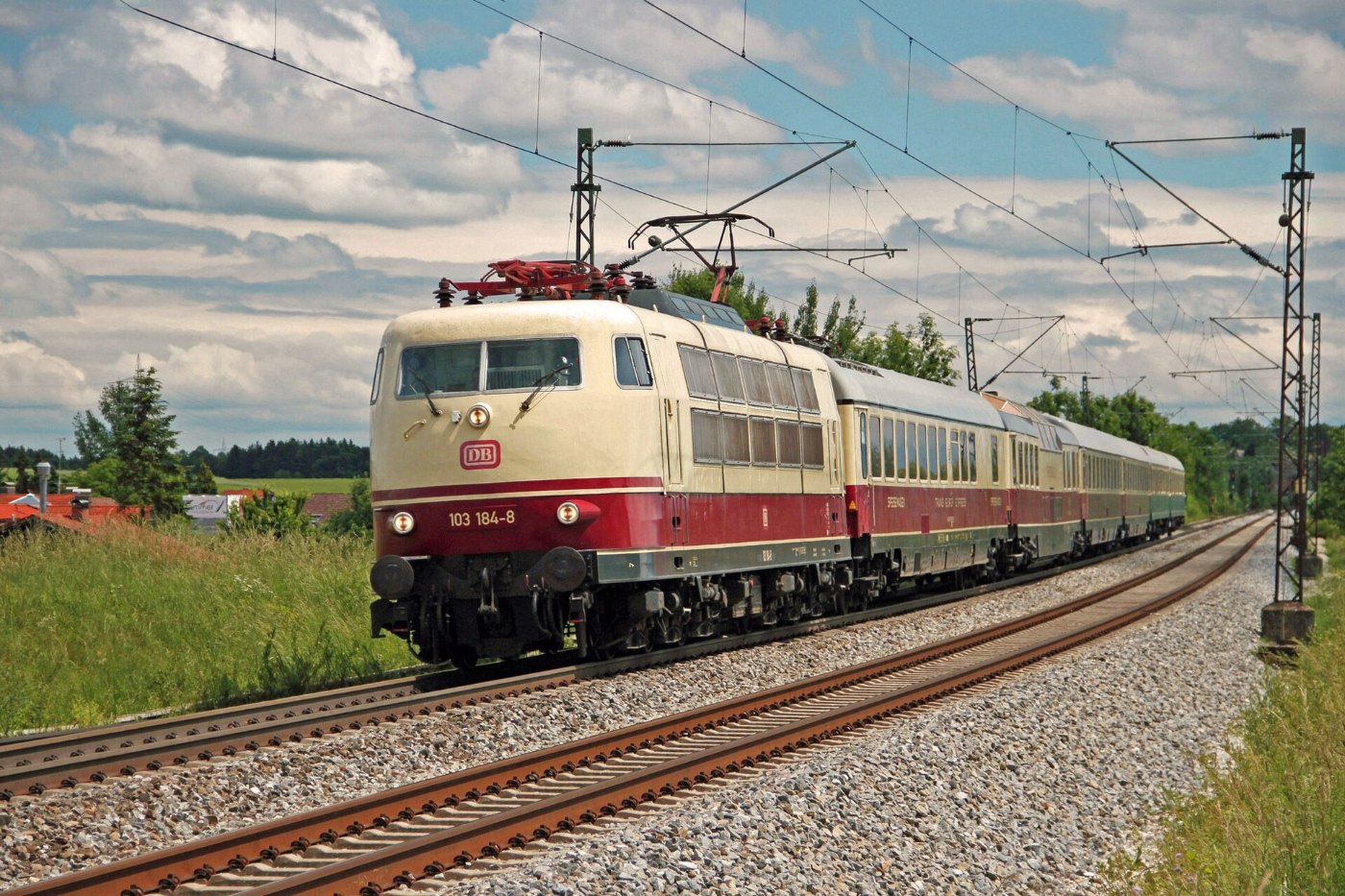 103 184 DB nahe Ostermünchen Bayern (2)