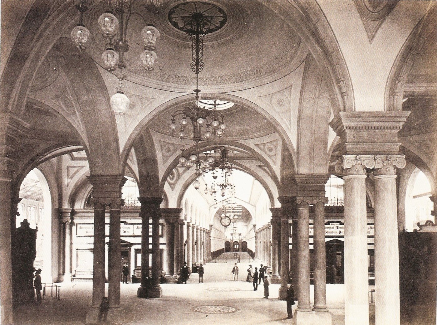 F Brandseph Zentralbahnhof Schloßstraße, Bahnhofshalle 1867 68 (ZBm169A)