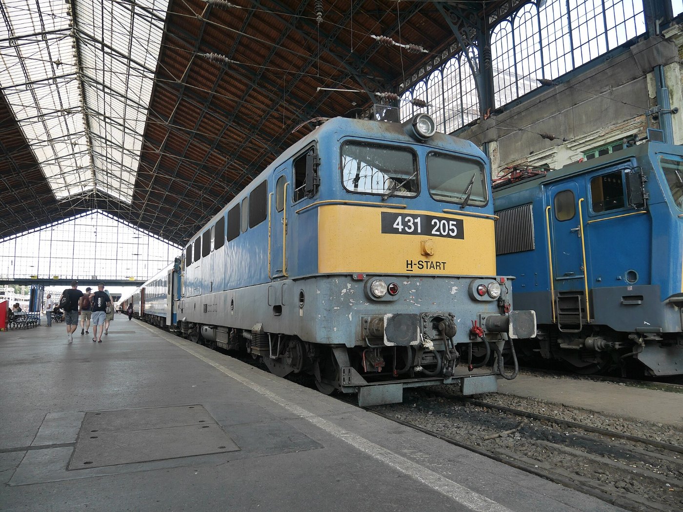 431 205 726 os InterCity vonat Budapest Nyugati