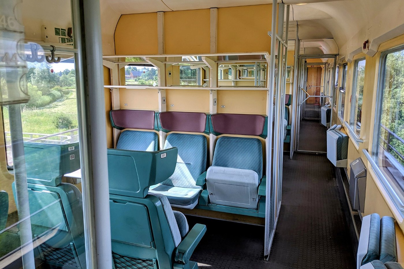 Deutschland Bimz Ersatzzug InterCity Hannover Bremen Großraumabteil 2