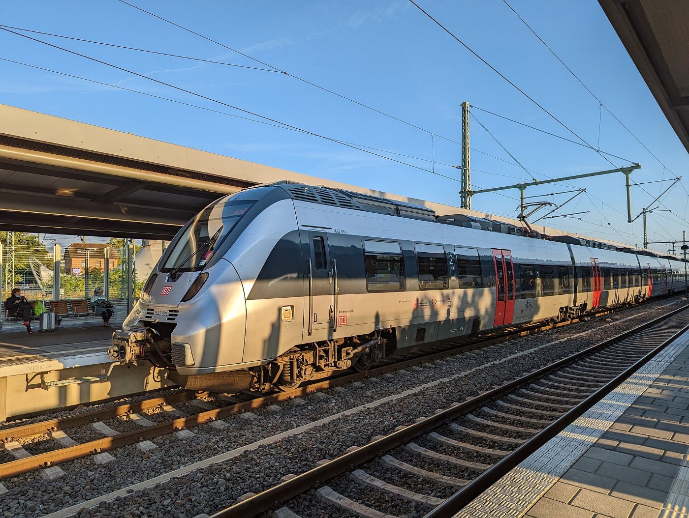 Bombardier Talent 2 (DB Regio Südost) in Magdeburg Hbf