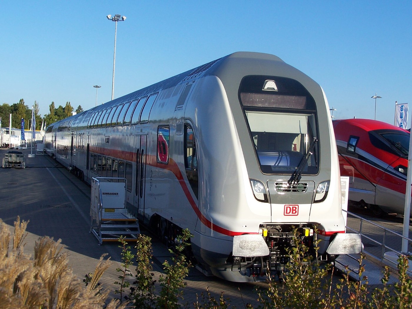 Bombardier IC Doppelstocksteuerwagen Innotrans 2014 2