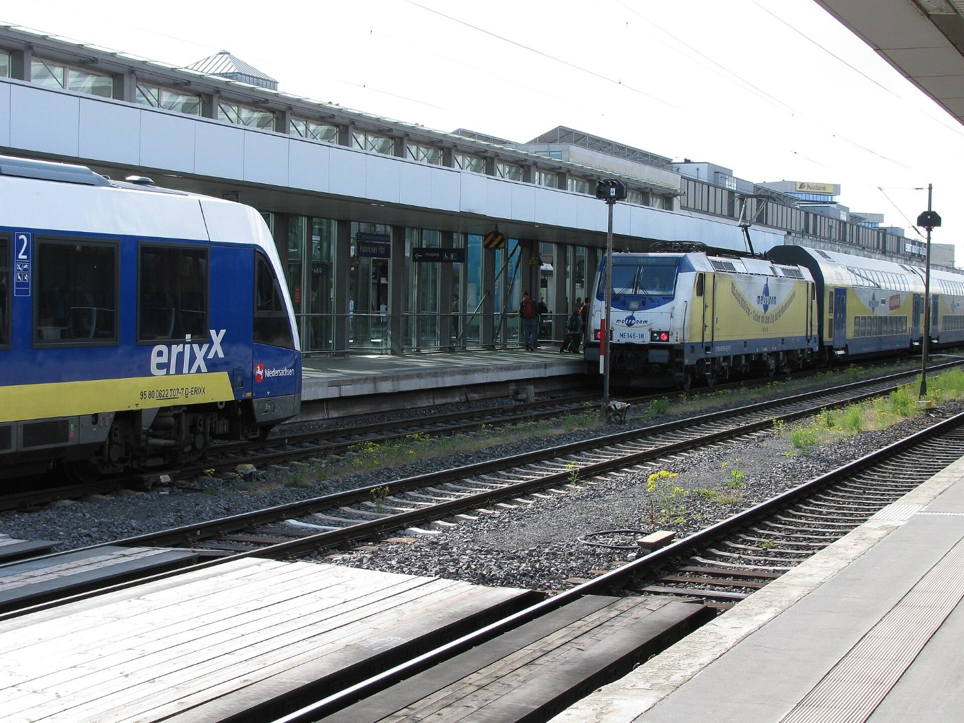 Hauptbahnhof Hannover, Gleis 4, 1, Mitte, Hannover