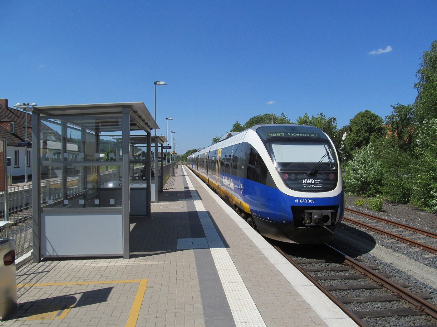Bahnhof Ottbergen, 1, Ottbergen, Höxter, Landkreis Höxter