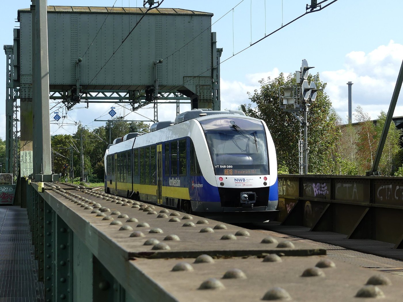 2026 08 22 Eisenbahnbrücke Oldenburg