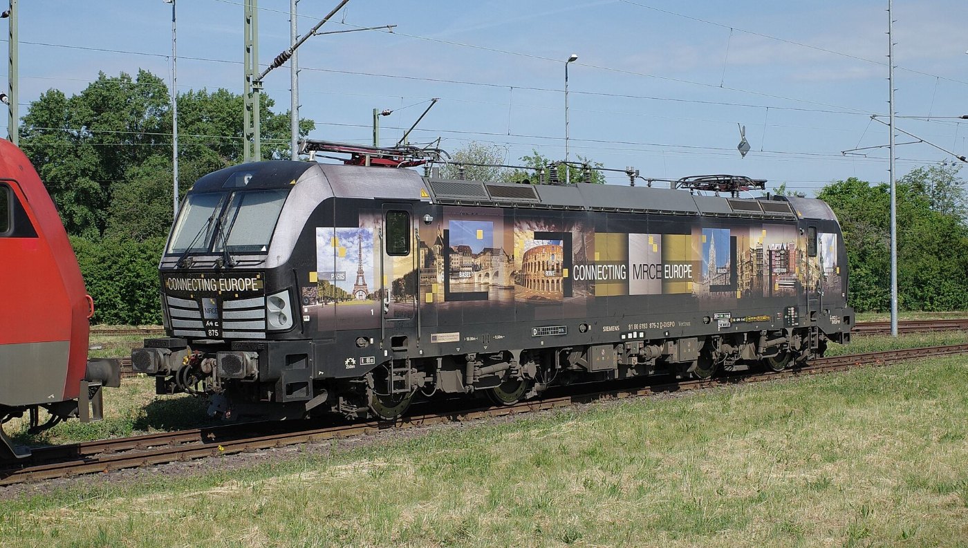 Siemens Vectron, 91 80 6193 875 2 D DISPO (MRCE, X4E 875, CONNECTING EUR