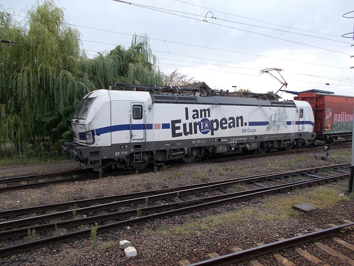 Bahnhof, DB Cargo 91 80 6193 364 7, 2023 Kecskemét