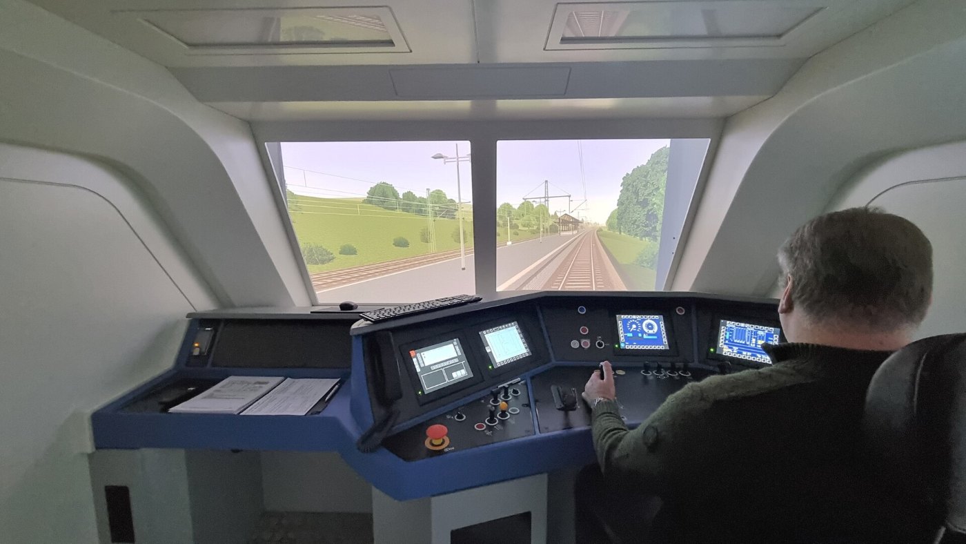 Simulator Baureihe 193 (Siemens Vectron) der Norddeutschen Eisenbahnfach