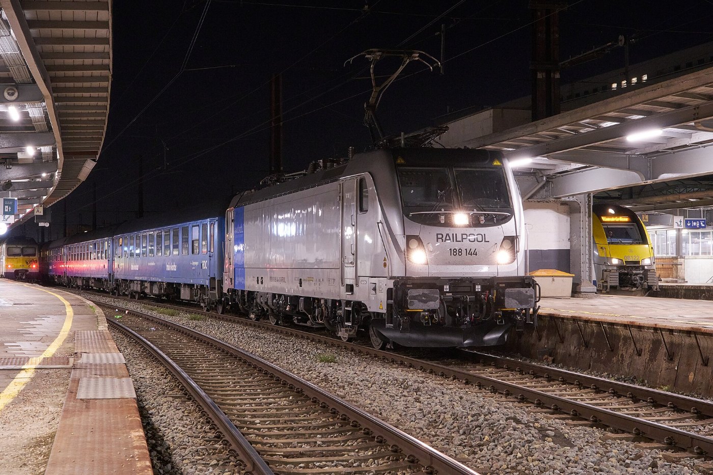 Belgien Brüssel European Sleeper TCS Train Charter Services ES 475 Paris