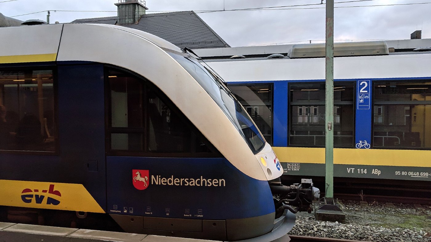 Evb VT114 Bremerhaven Hbf