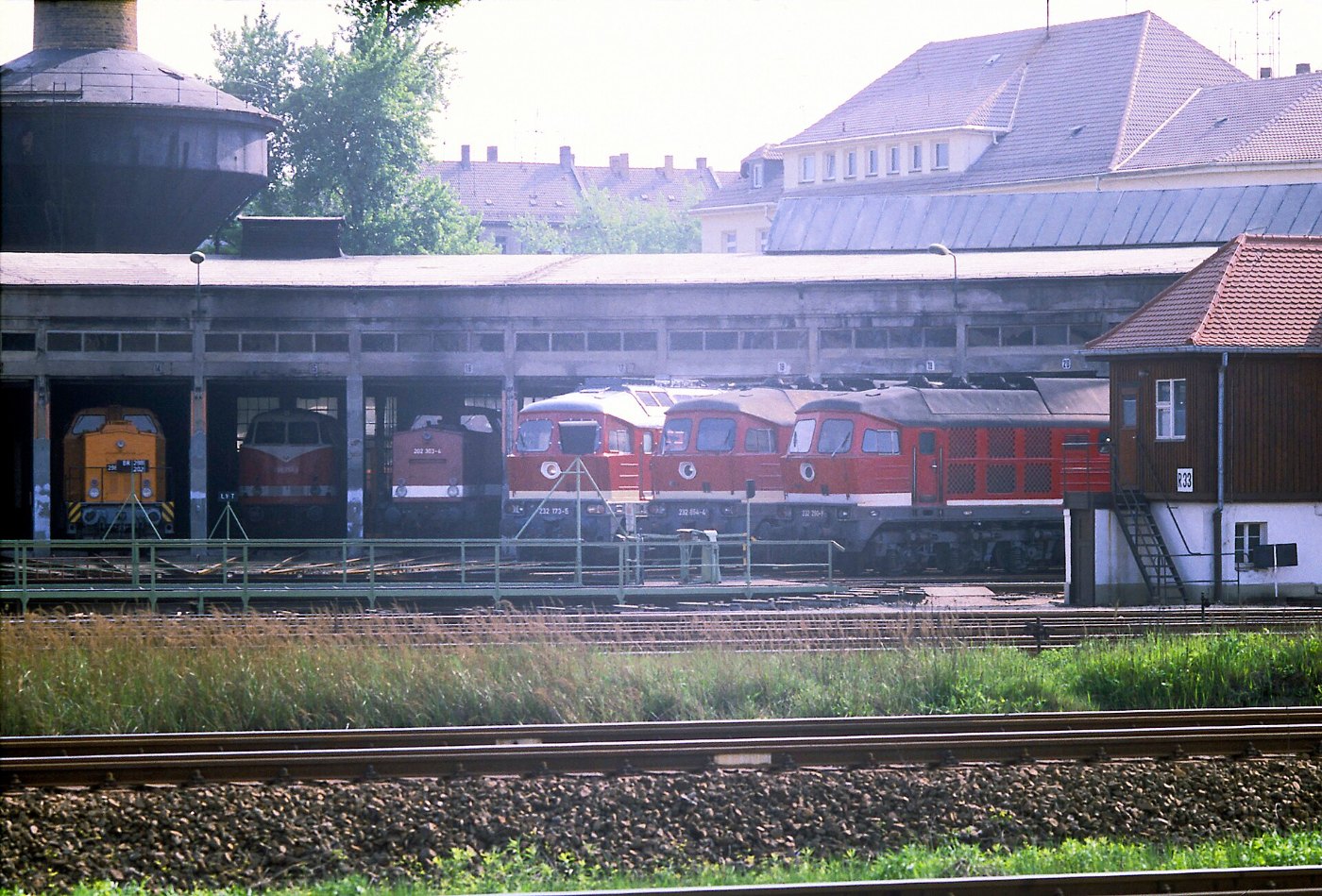 04 055 Bw Leipzig Hbf Süd, Schuppen 4