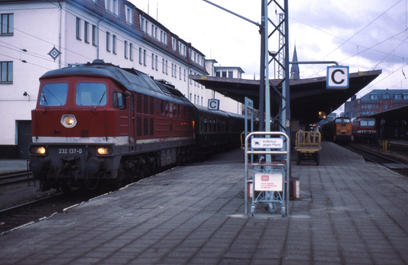 22.01.95 Schwerin (Meckl) Hbf