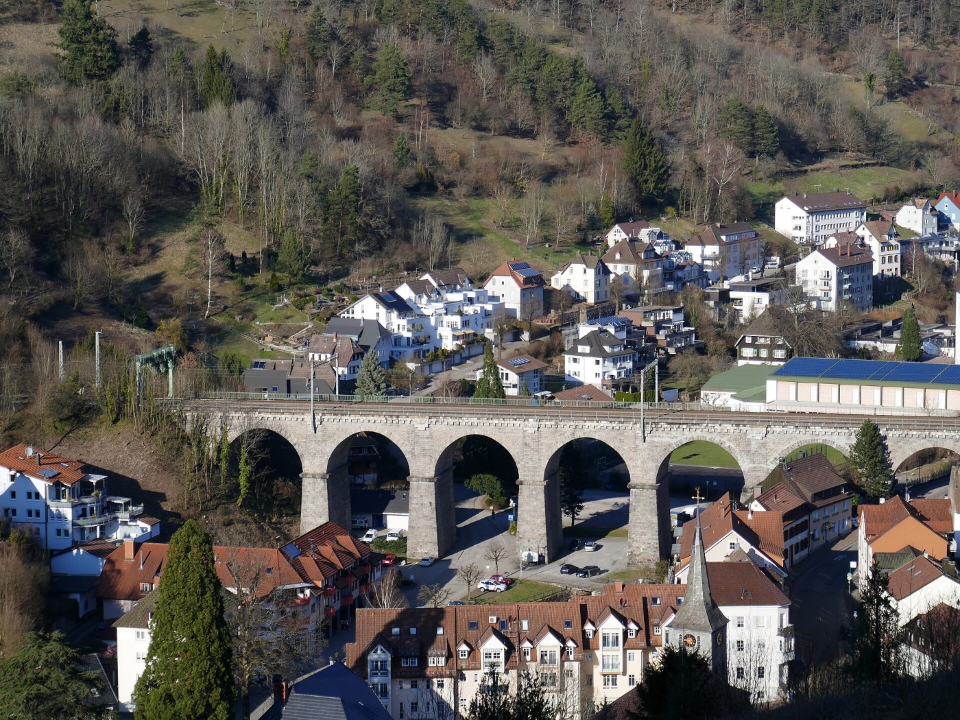 Eisenbahnviadukt Hornberg (4)