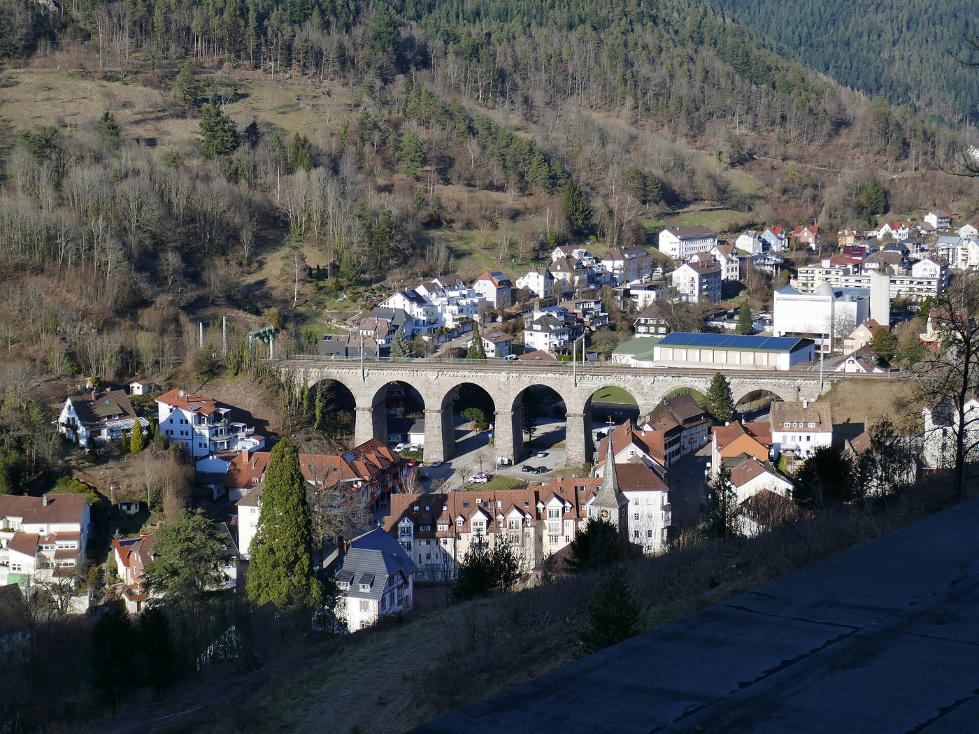 Eisenbahnviadukt Hornberg (2)