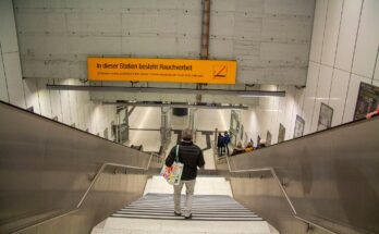 S Bahn Treppe Stadtmitte