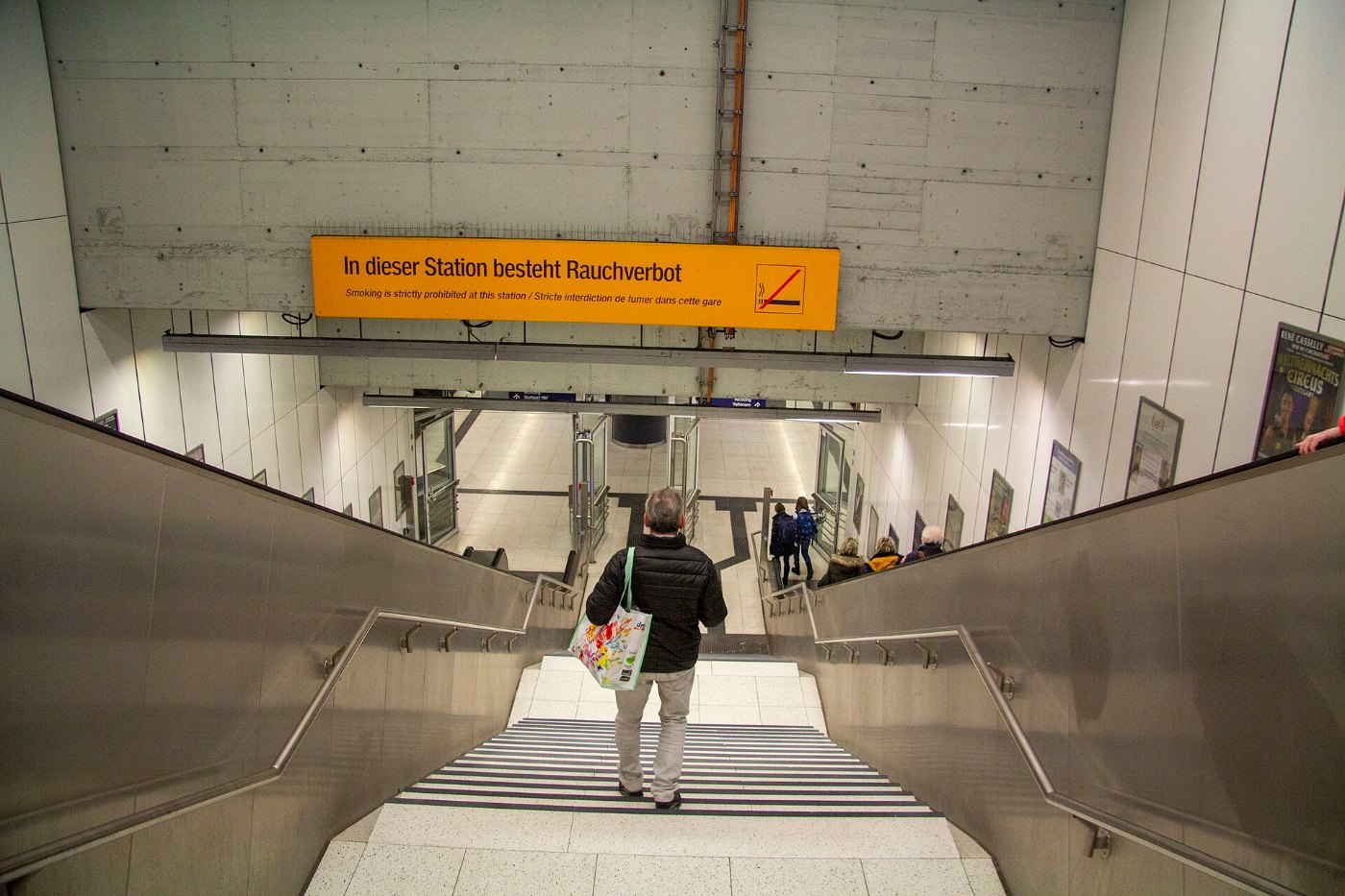 S Bahn Treppe Stadtmitte