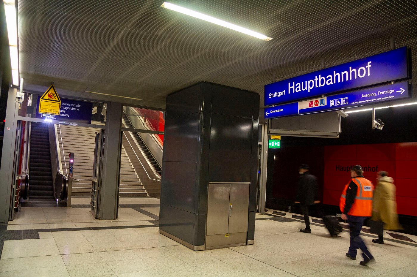 Feuerschutztüren S Bahn Stuttgart Hauptbahnhof
