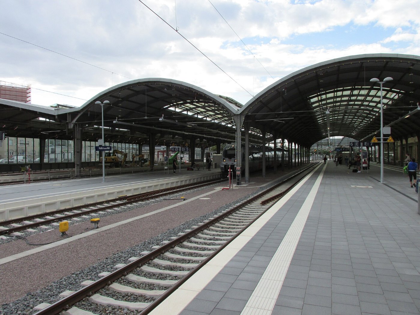 Hauptbahnhof, 3, Gebiet der DR, Ost, Halle (Saale)