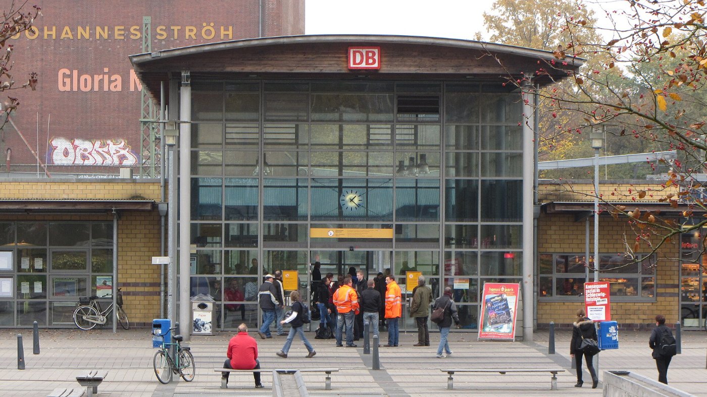 Eingang Bad Oldesloe Bahnhof