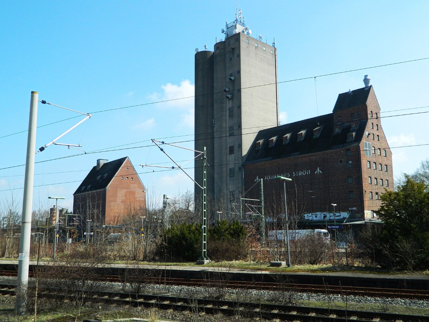 Silos an der Turmstraße in Bad Oldesloe