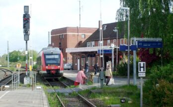 Büchen Station Track 140 in 2010 05 18