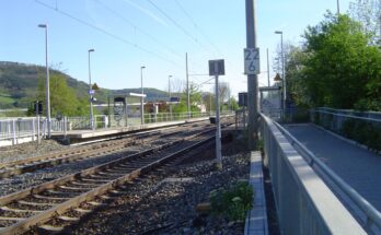 Bahnhof Jena Zwätzen, Gleis 1