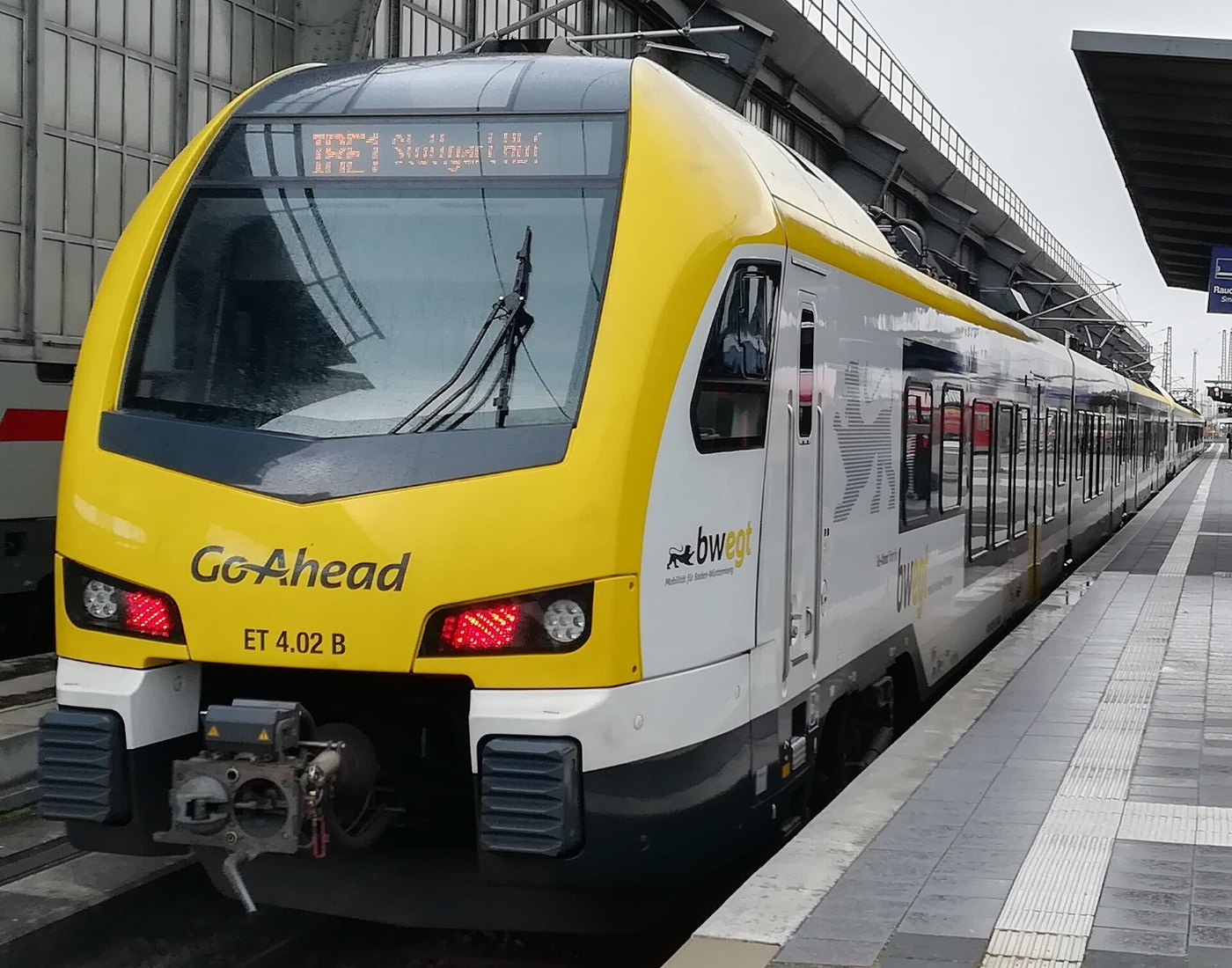 Karlsruhe Hauptbahnhof IRE1 GABW