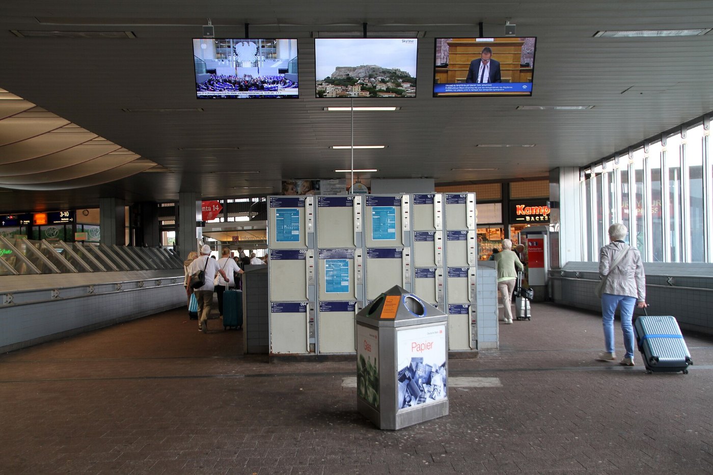 Kassel Bahnhof Wilhelmshoehe 24 Documenta 14 David Lamelas Time as an Ac