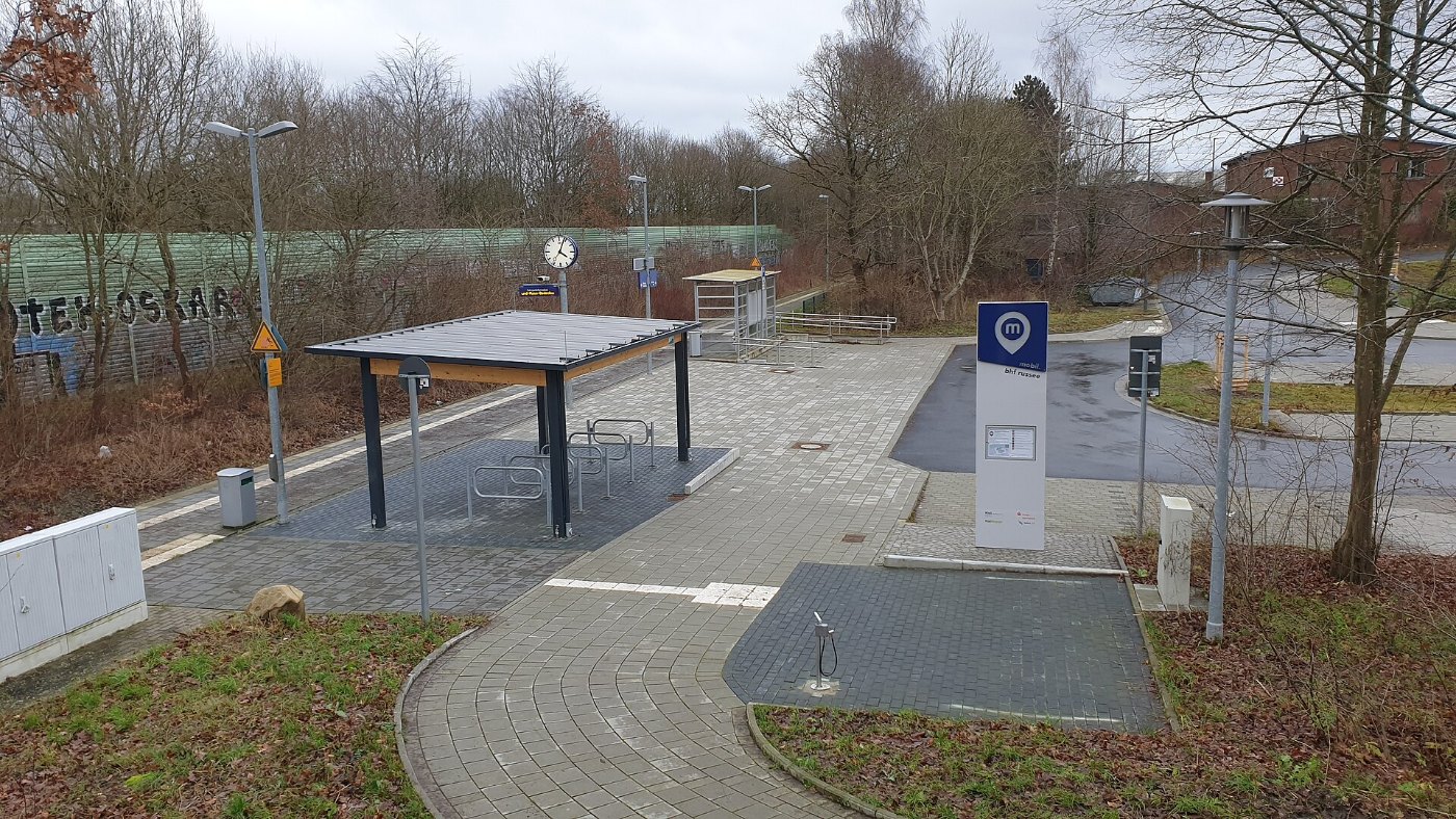 Bahnhof Kiel Russee nach Erneuerung