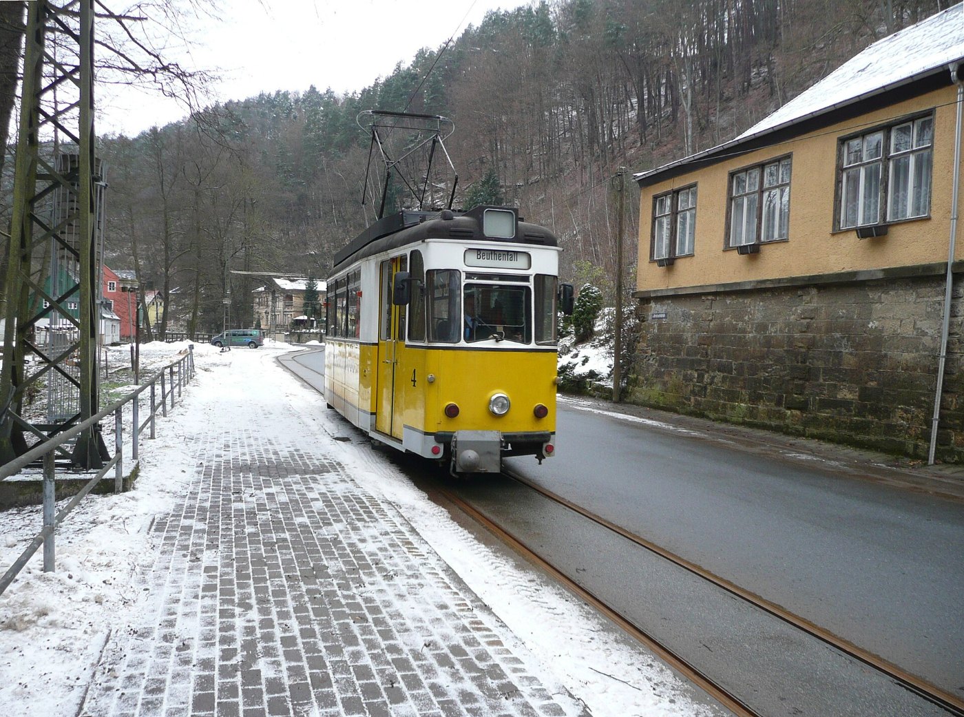 Kirnitzschtalbahn Pflanzengarten