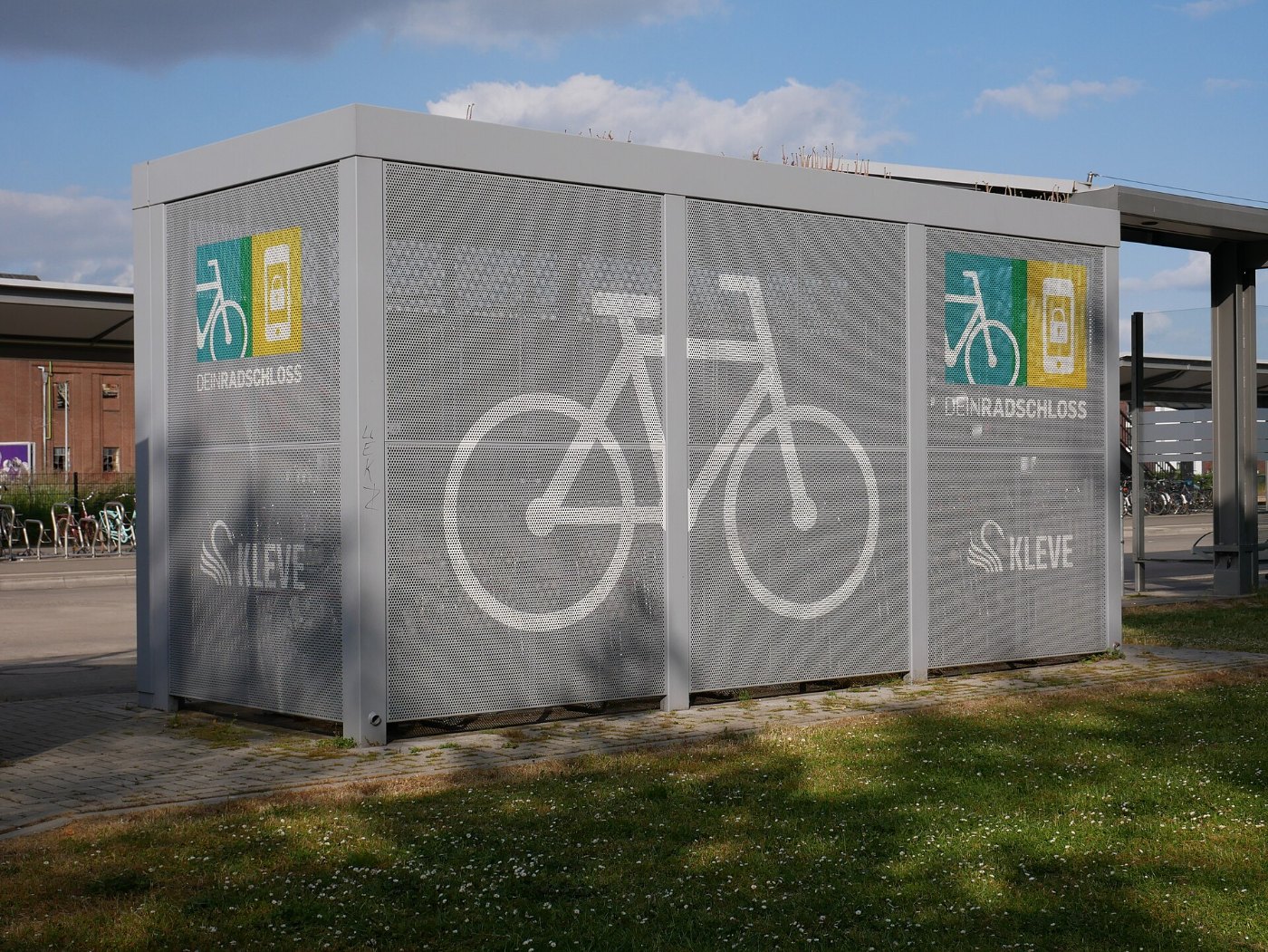 2023 06 02 Bahnhof Kleve DeinRadschloss Anlage