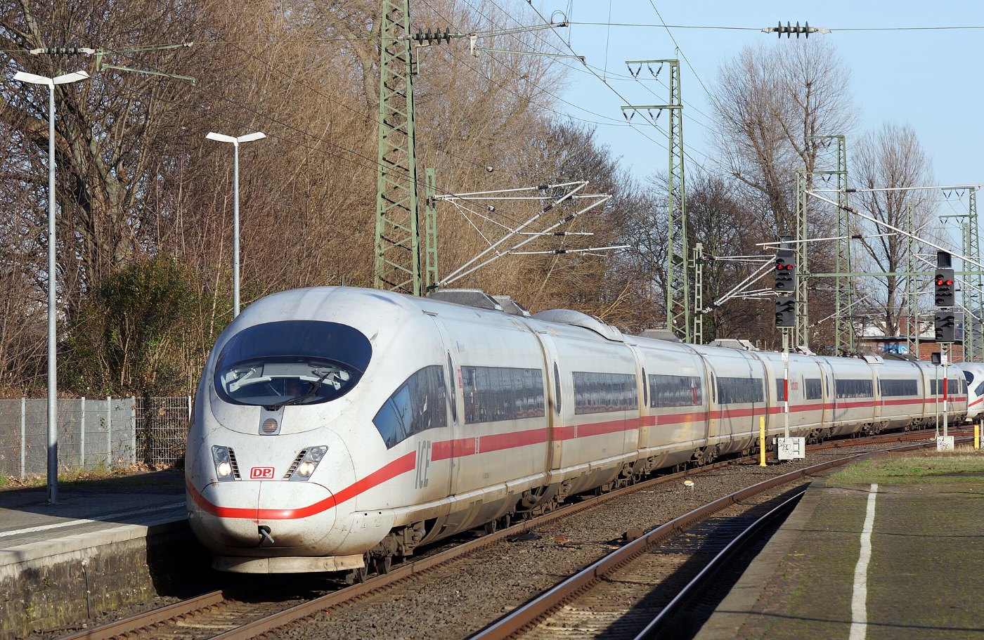ICE 3 Köln Mülheim 2015 12 28