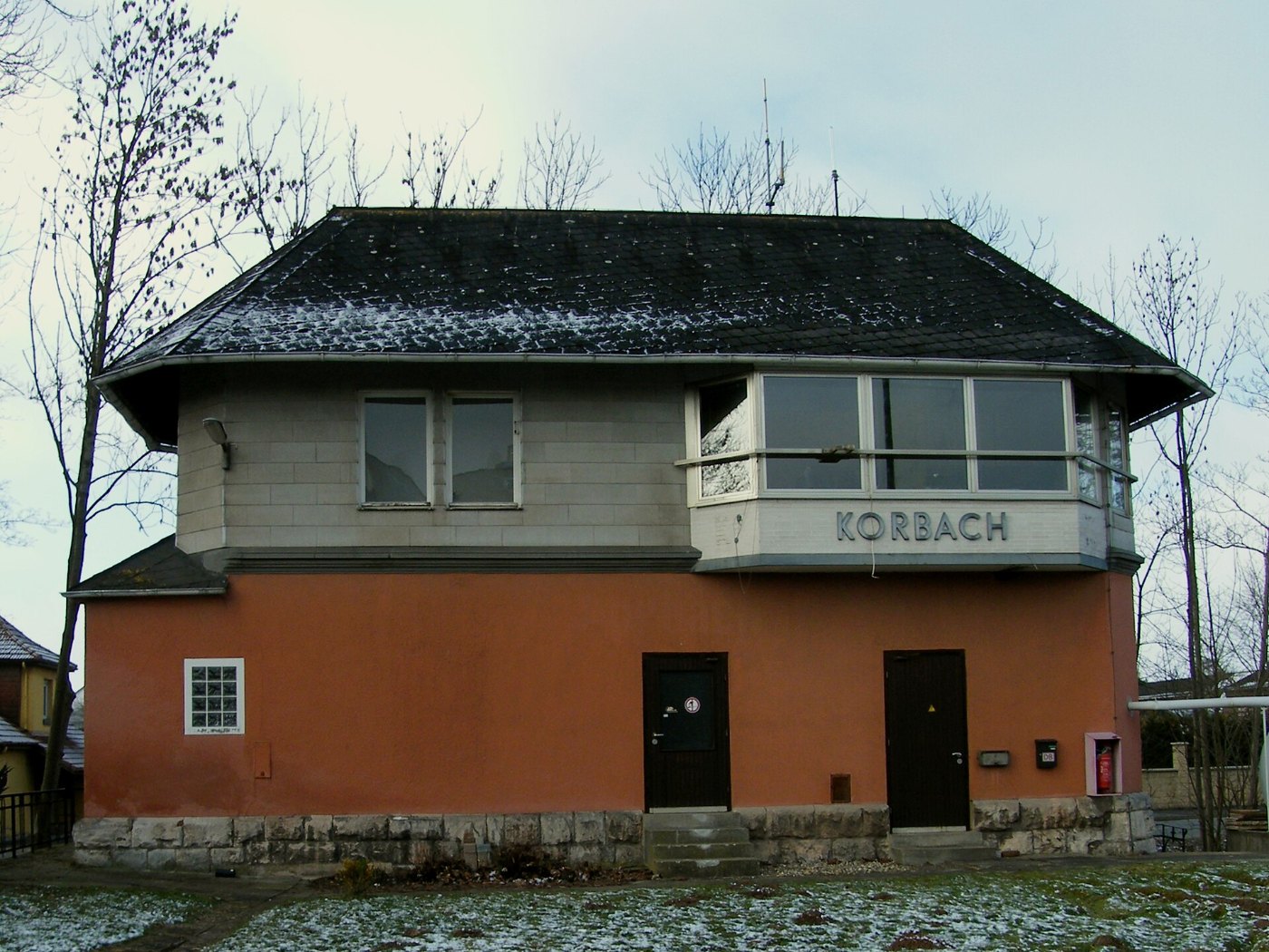 Bahnhof Korbach Stellwerk 1 4030