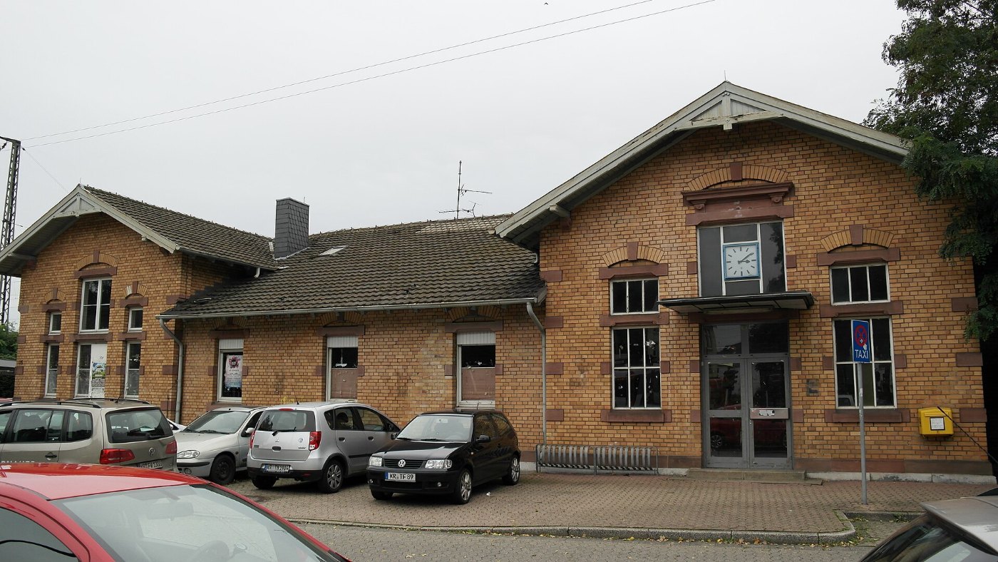 Krefeld, Uerdingen, Bahnhof