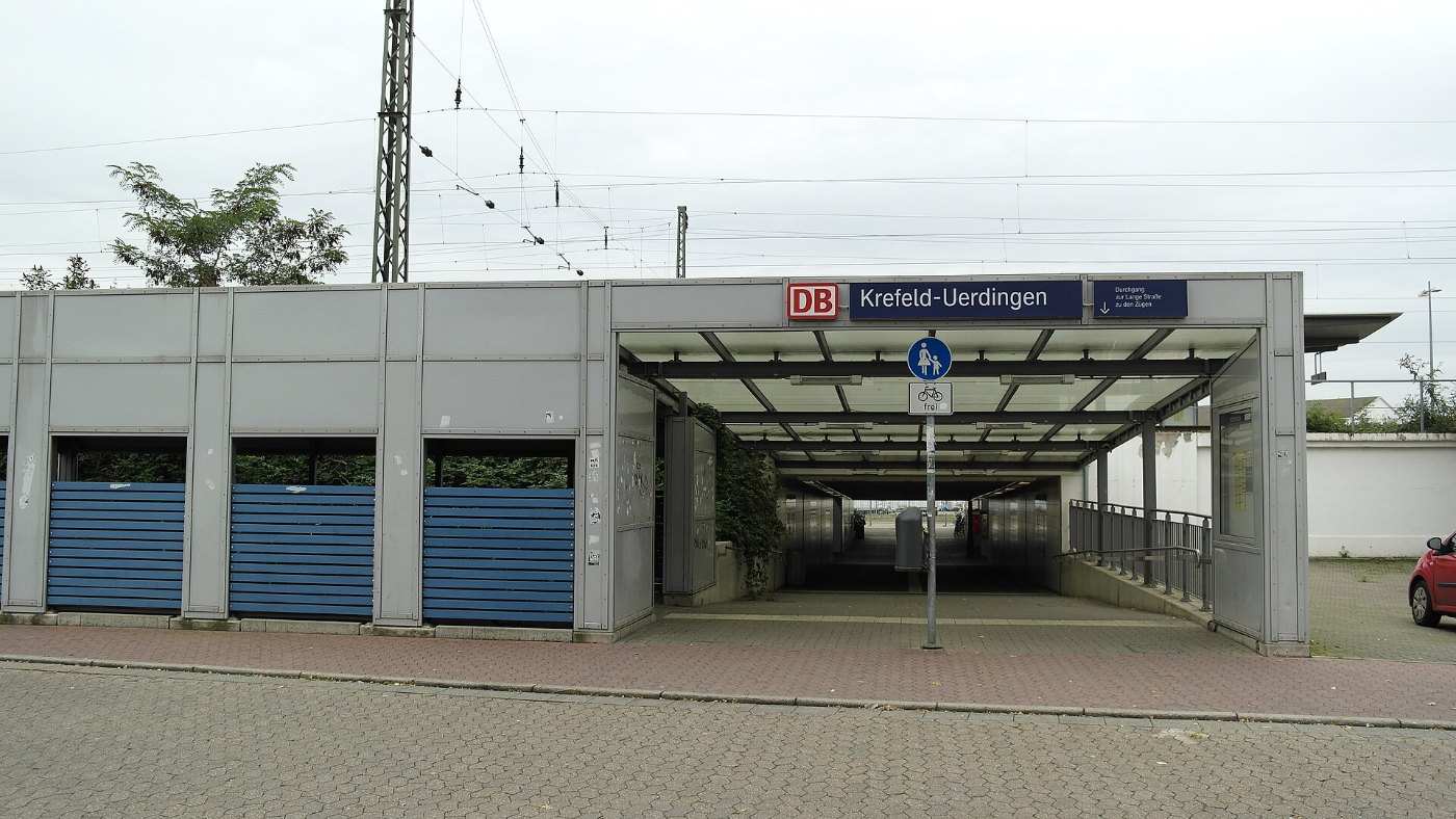 Krefeld, Uerdingen, Bahnhof1