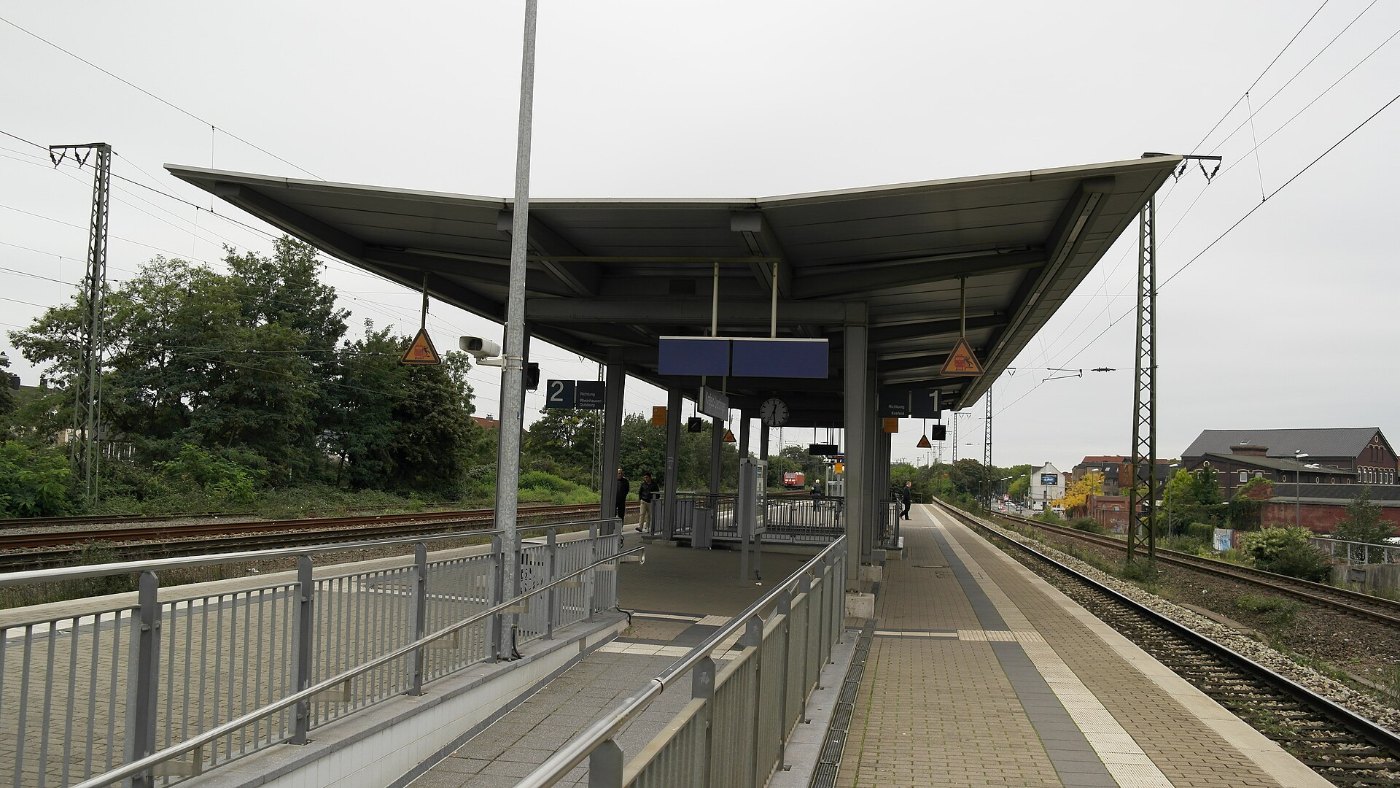 Krefeld, uerdingen, Bahnhof2