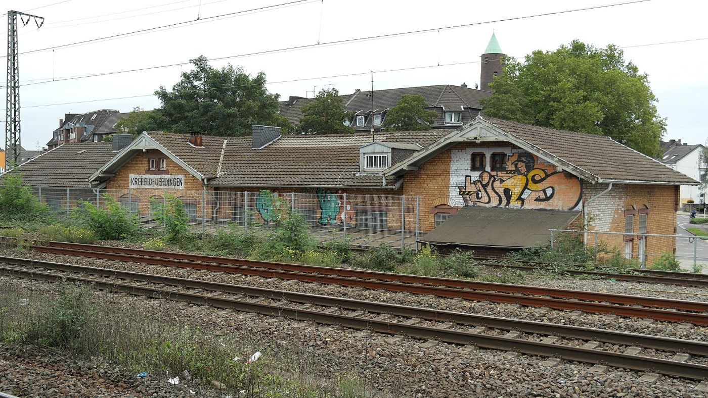Krefeld, Uerdingen, Bahnhof3