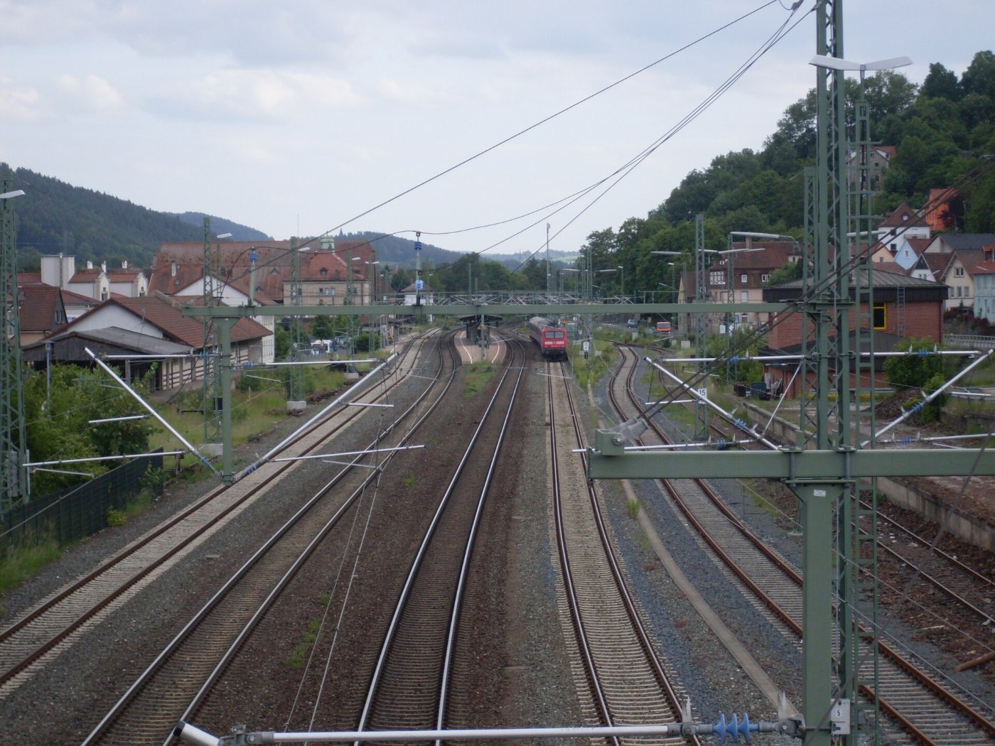 Bahnhof Kronach Nordbrücke