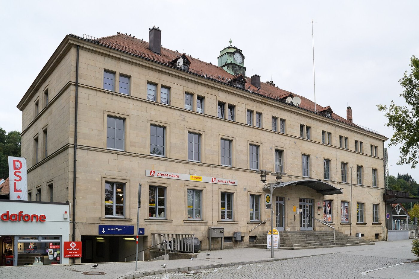 Kronach Bahnhofsplatz 6 Bahnhofsgebäude 2