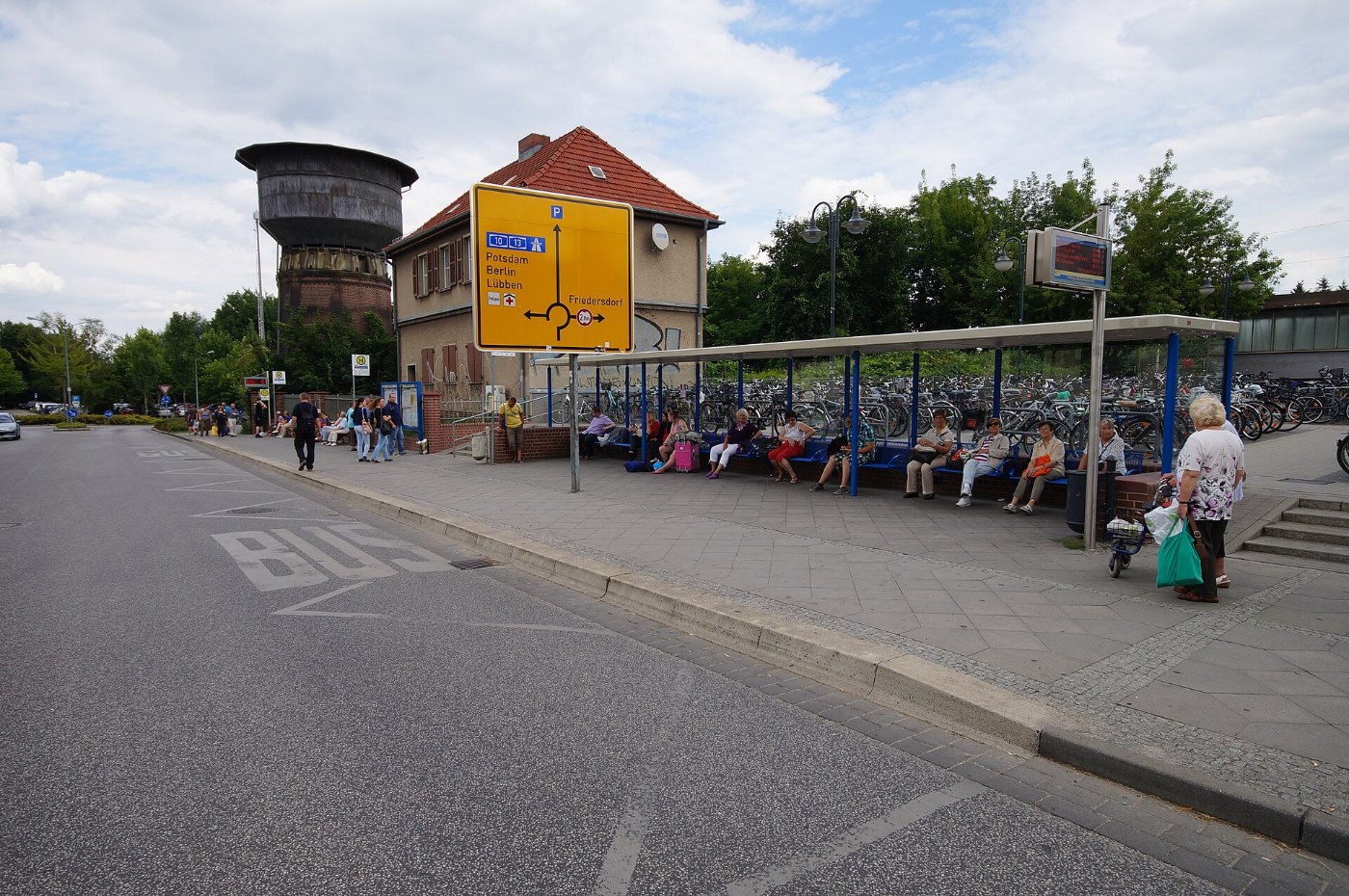 Königs Wusterhausen Bahnhof Königs Wusterhausen Bushaltestelle 31.7.2012