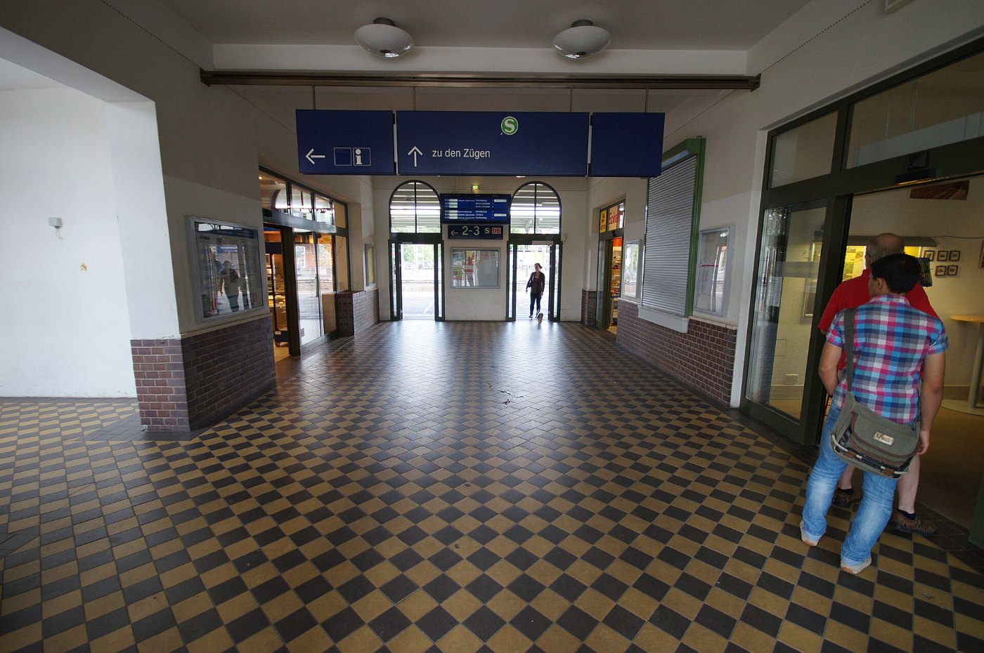 Königs Wusterhausen Bahnhof Königs Wusterhausen Bahnhofshalle 31.7.2012